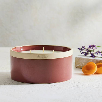 Argos Habitat Multiwick Candle Patchouli & Plum Scented Candle 15cm x 7cm- Buy online at McGrocer