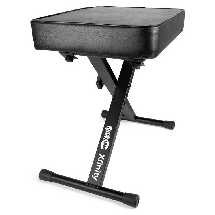 RockJam keyboard bench with padded seat, imported from the UK