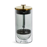 Habitat smoked glass cafetiere, 8 cup 1000ml, UK version