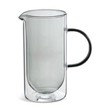 Habitat smoked glass cafetiere, 8 cup 1000ml, UK version
