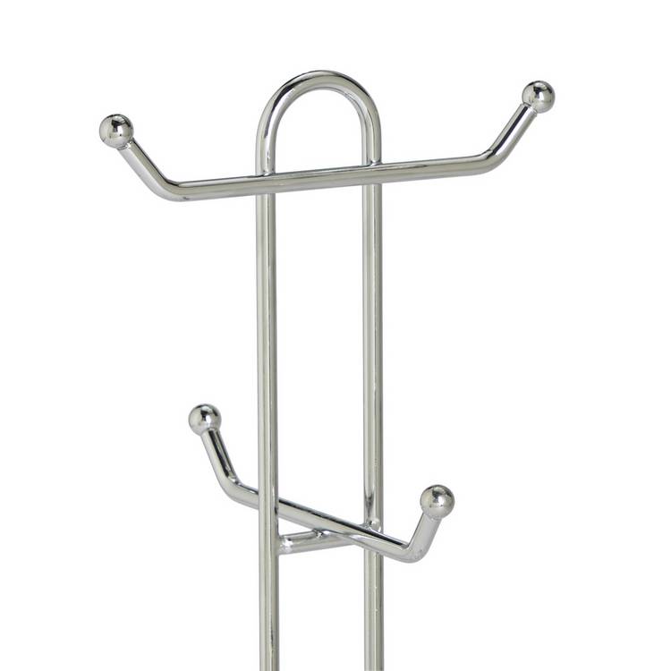 Argos Home mug tree and kitchen roll holder chrome (British brand)