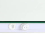 Argos Home bathroom mirror LED battery powered white 50x39cm, UK version