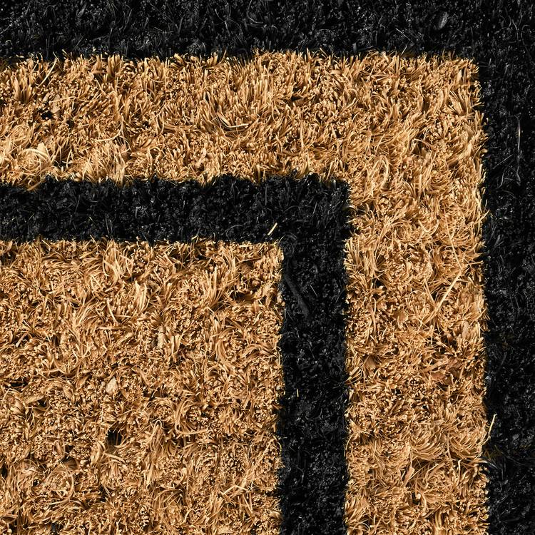 Argos Home coir doormat long border 40x120cm, imported from the UK