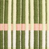 Habitat woven stripe cushion green 43x43cm - British product