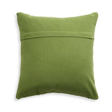 Habitat woven stripe cushion green 43x43cm - British product