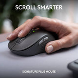 Logitech MK950 Signature Slim keyboard and mouse Graphite, UK version