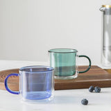 Argos Habitat Blues & Green Double Walled Glass Mugs Set of 2 250ml- Buy online at McGrocer