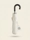Burberry checked fold-away compact umbrella with maple handle, UK version
