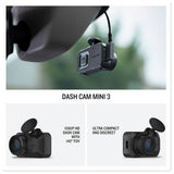 Garmin Dash Cam Mini 3 ultracompact 1080p, UK version