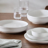 Argos Habitat 12 Piece Stoneware Dinner Set - Matte White- Buy online at McGrocer