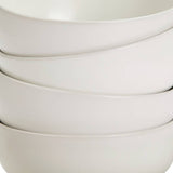 Habitat stoneware dinner set matte white 12 piece - British product