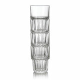 King Crystal pitcher and glass set, 5 piece, UK version