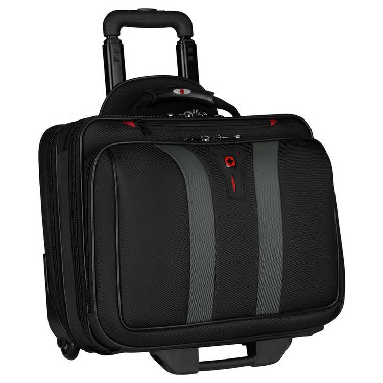 Wenger Granada laptop trolley bag 17 inch black (British brand)