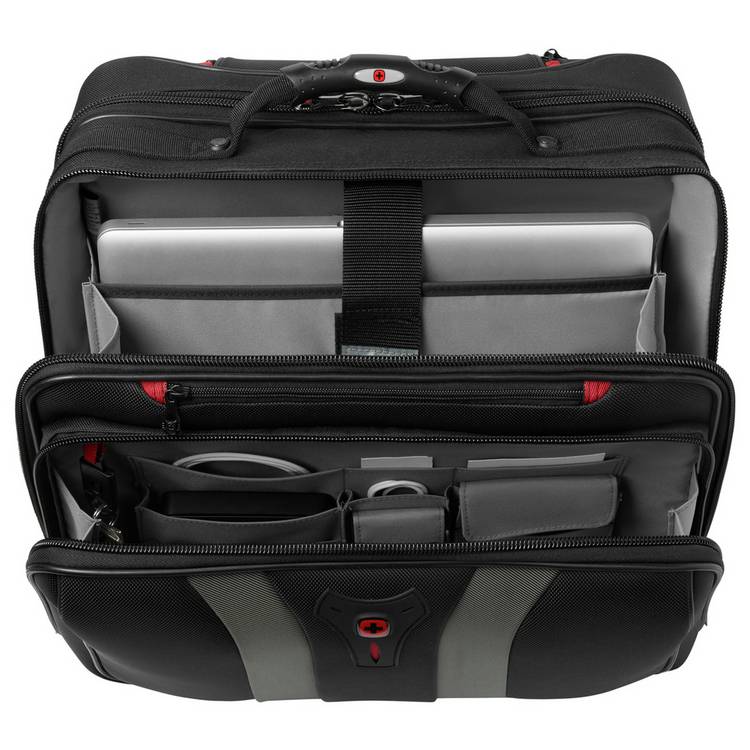Wenger Granada laptop trolley bag 17 inch black (British brand)