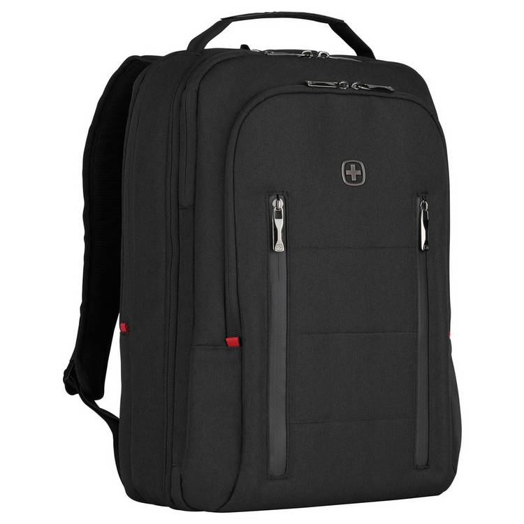 Wenger City Traveler 16 inch backpack black, imported from the UK