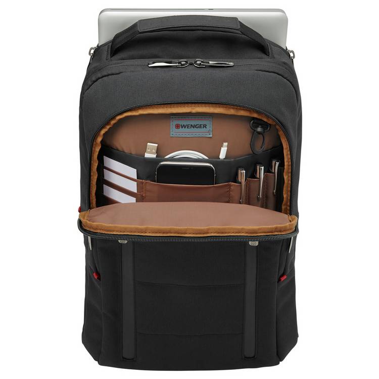 Wenger City Traveler 16 inch backpack black, imported from the UK