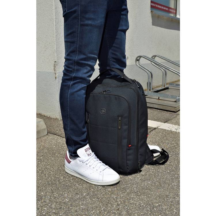 Wenger City Traveler 16 inch backpack black, imported from the UK