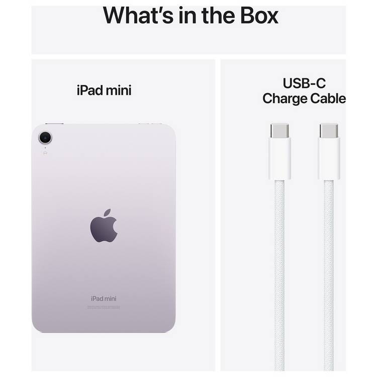 Apple iPad mini 256GB Purple 8.3 inch, imported from the UK