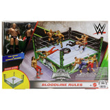 Mattel WWE Bloodline Rules playset with WrestleMania ring and 2 action figures, imported from the UK