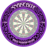 Argos Red Dragon Peter Wright Snakebite Dartboard Surround 70cm x 70cm x 6cm- Buy online at McGrocer