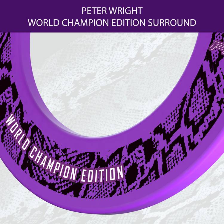 Red Dragon Peter Wright Snakebite dartboard surround (British brand)