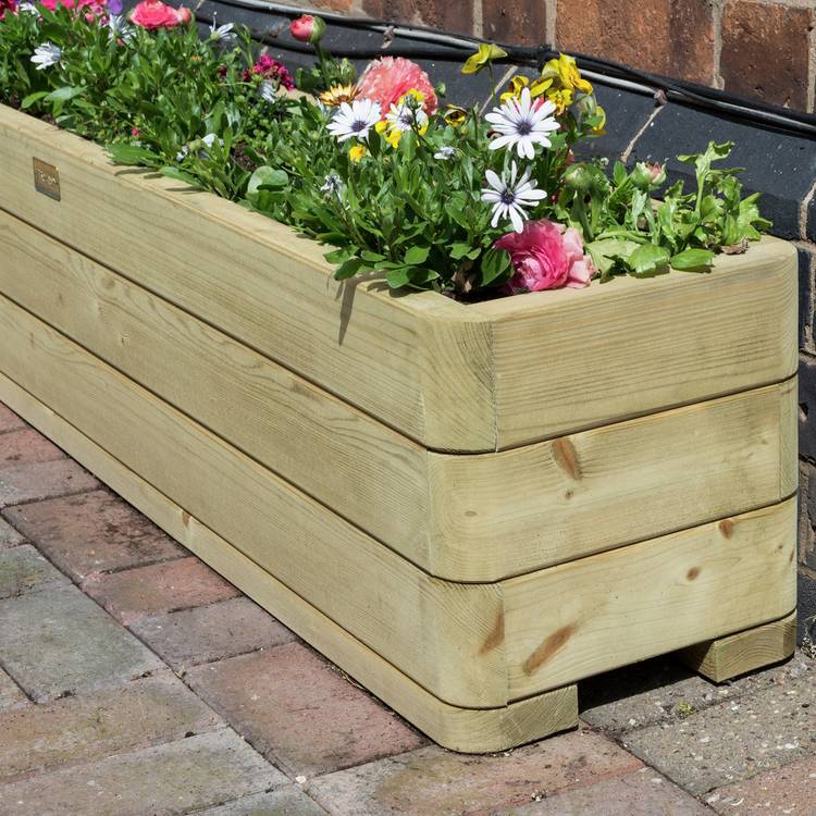 Rowlinson Marberry patio planter 82 litre (British brand)