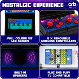 Orb retro arcade 2 player machine, imported from the UK