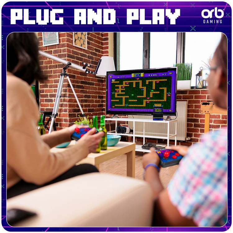 Orb retro arcade 2 player machine, imported from the UK