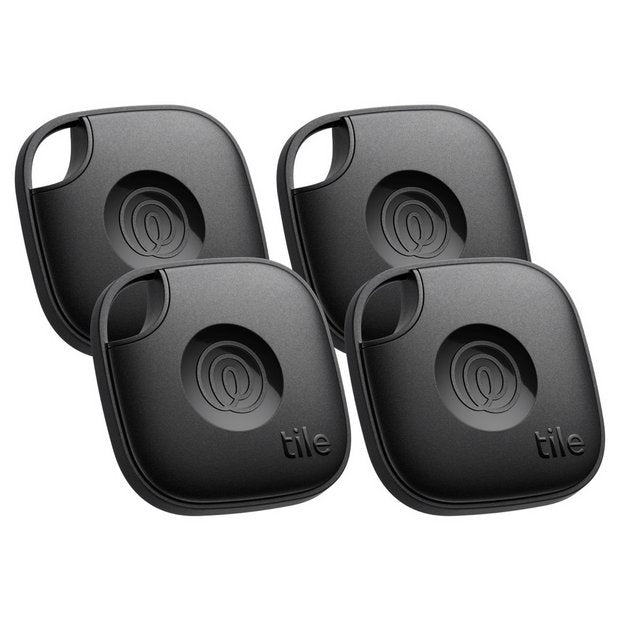 Tile By Life360 Mate 2024 Bluetooth tracker pack of 4, imported from the UK
