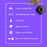 Tile By Life360 Mate 2024 Bluetooth tracker pack of 4, imported from the UK
