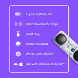 Tile Sticker 2024 Black Bluetooth tracker - British product