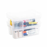 Argos Strata Organise Me Modular Plastic Storage Boxes 2x6L- Buy online at McGrocer