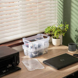 Strata 2x6L plastic storage boxes - British product