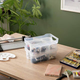 Strata 2x6L plastic storage boxes - British product