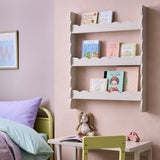 Habitat wavy grey wall storage shelf - British product