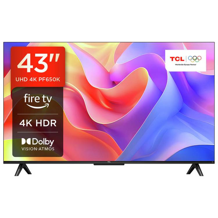 TCL Smart TV 4K UHD 43 inch - British product