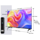 TCL 50PF650K 4K HDR Smart TV 50 inch - British product
