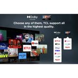 TCL 50PF650K 4K HDR Smart TV 50 inch - British product