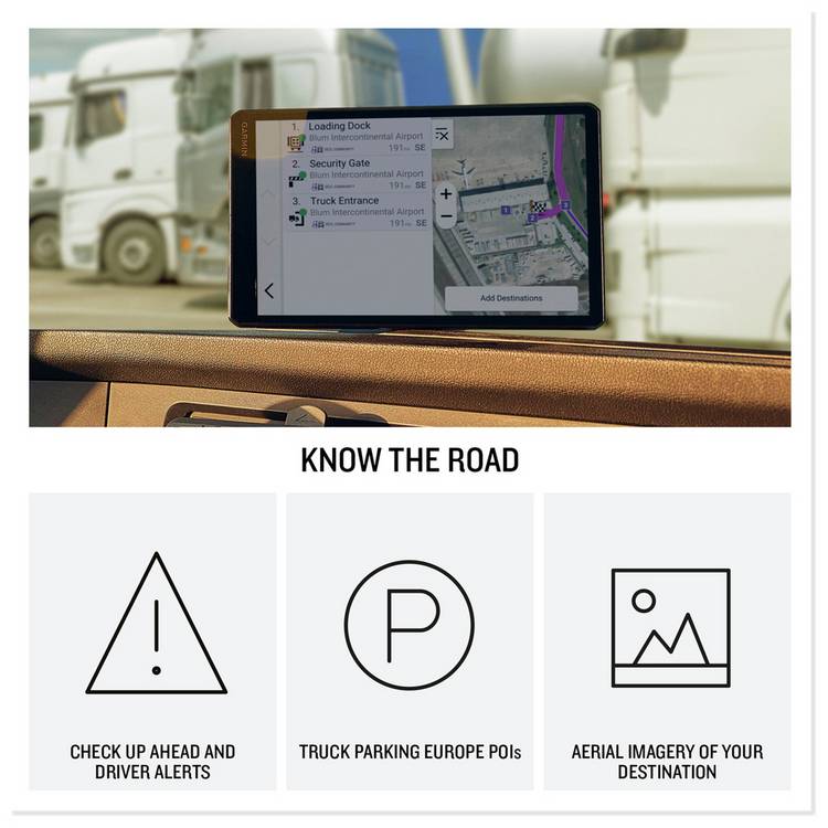 Garmin dezl LGV720 truck sat nav 7-inch (British brand)