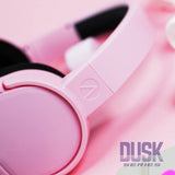 STEALTH PANTHER gaming headset in soft pink wired, UK version