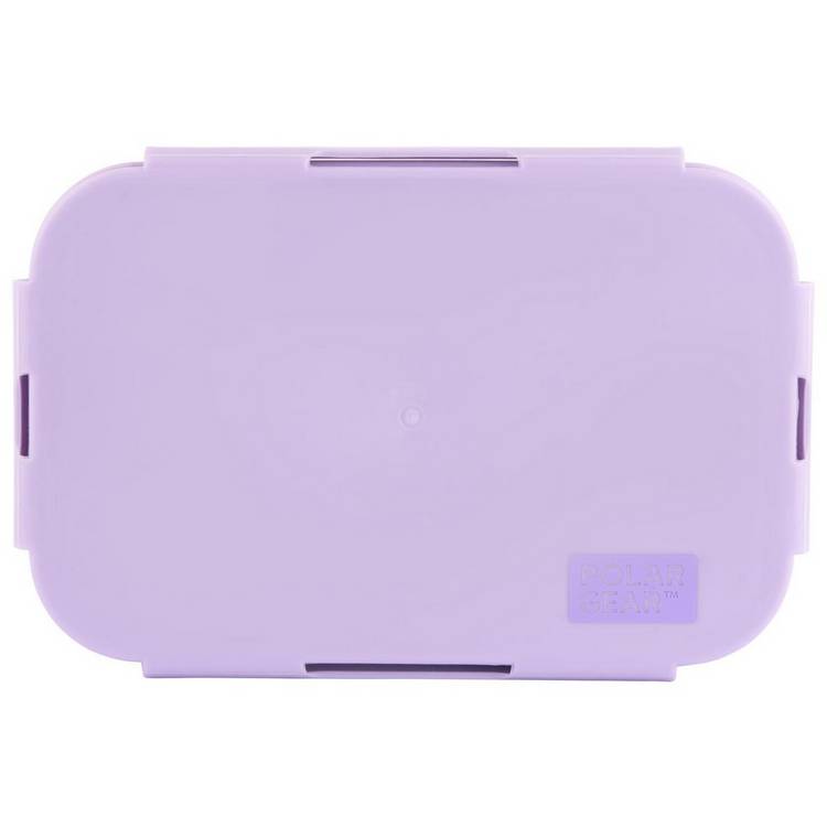 Polar Gear collapsible lunch box in lilac (British brand)