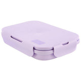 Polar Gear collapsible lunch box in lilac (British brand)