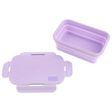 Polar Gear collapsible lunch box in lilac (British brand)