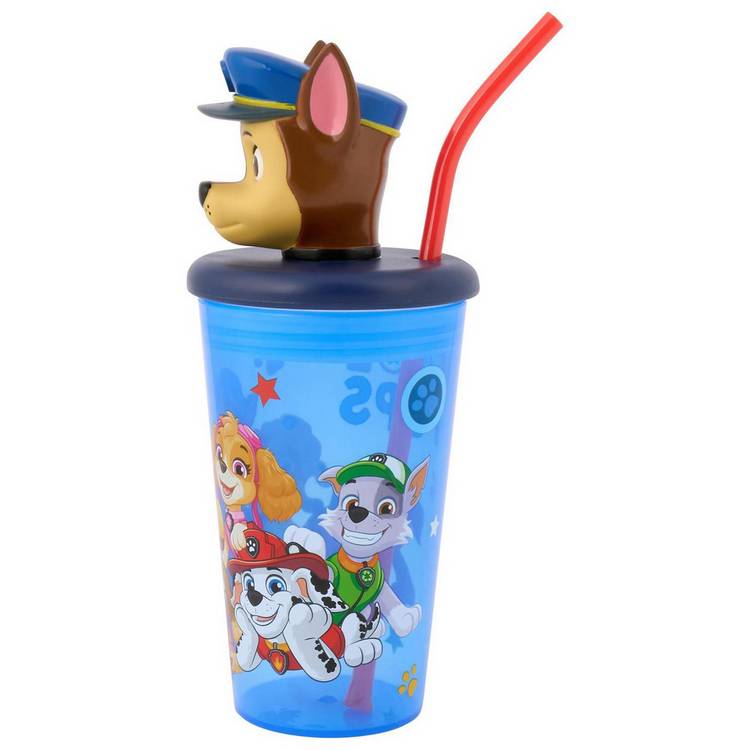 PAW Patrol 3D Head Blue soda cup 440ml, UK version