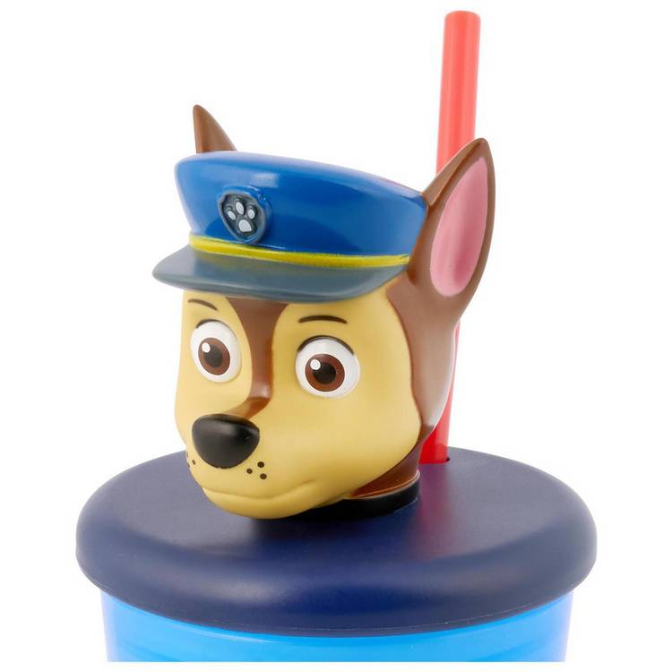 PAW Patrol 3D Head Blue soda cup 440ml, UK version