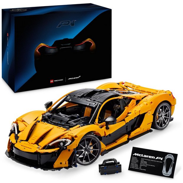 LEGO Technic McLaren P1 1:8 scale model car kit - British product
