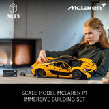 LEGO Technic McLaren P1 1:8 scale model car kit - British product
