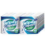 Velvet Wipe & Clean kitchen roll 20x75 sheets (British brand)