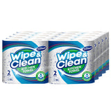 Velvet Wipe & Clean kitchen roll 20x75 sheets (British brand)