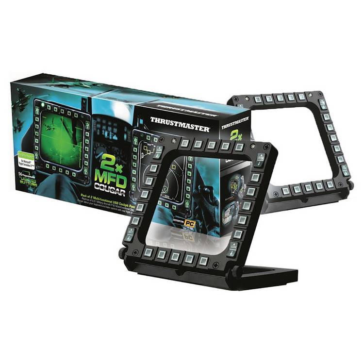 Thrustmaster MFD Cougar Pack for PC (British brand)
